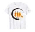 Peace Walking Monks Minimalist Zen Art T-Shirt - Trendy Graphic Unisex - T-Shirt, Sweatshirt, Hoodie