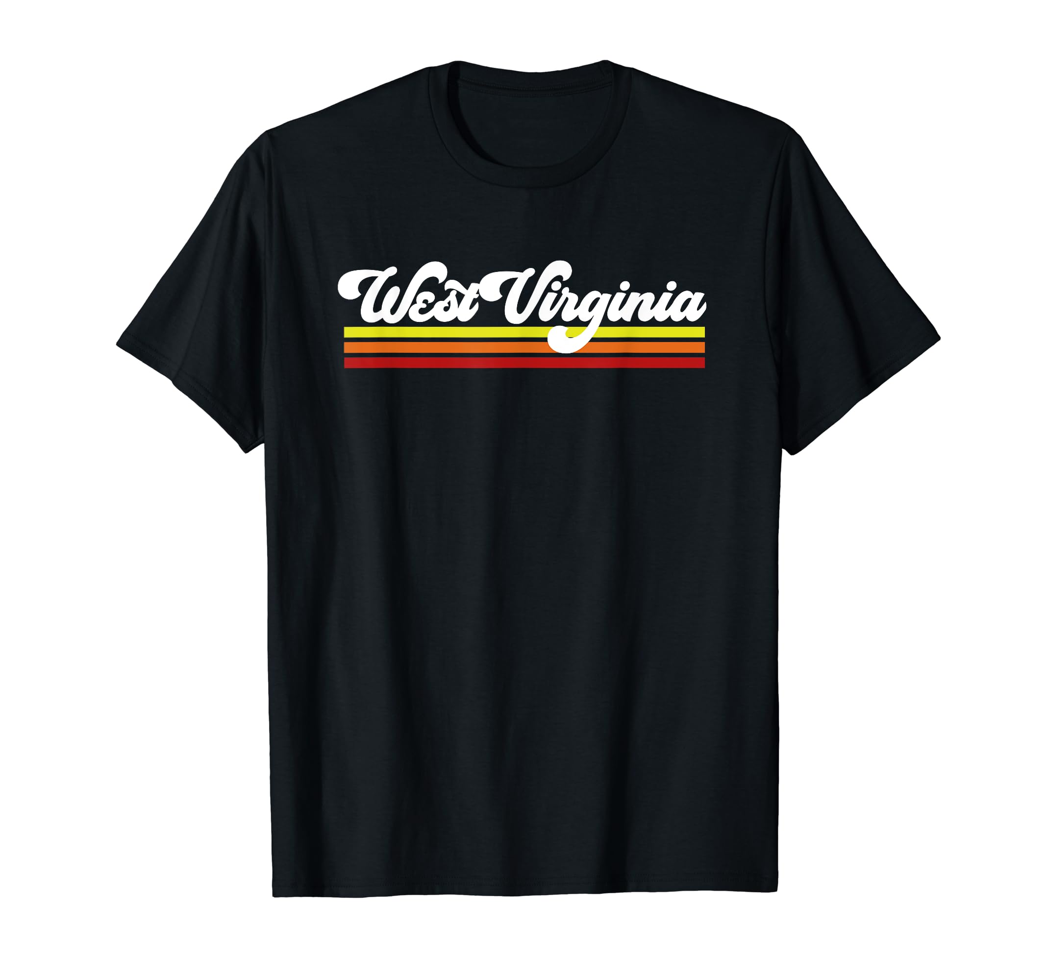 1970S 1980S West Virginia T-Shirt - Fun Novelty Design Unisex - T-Shirt, Sweatshirt, Hoodie