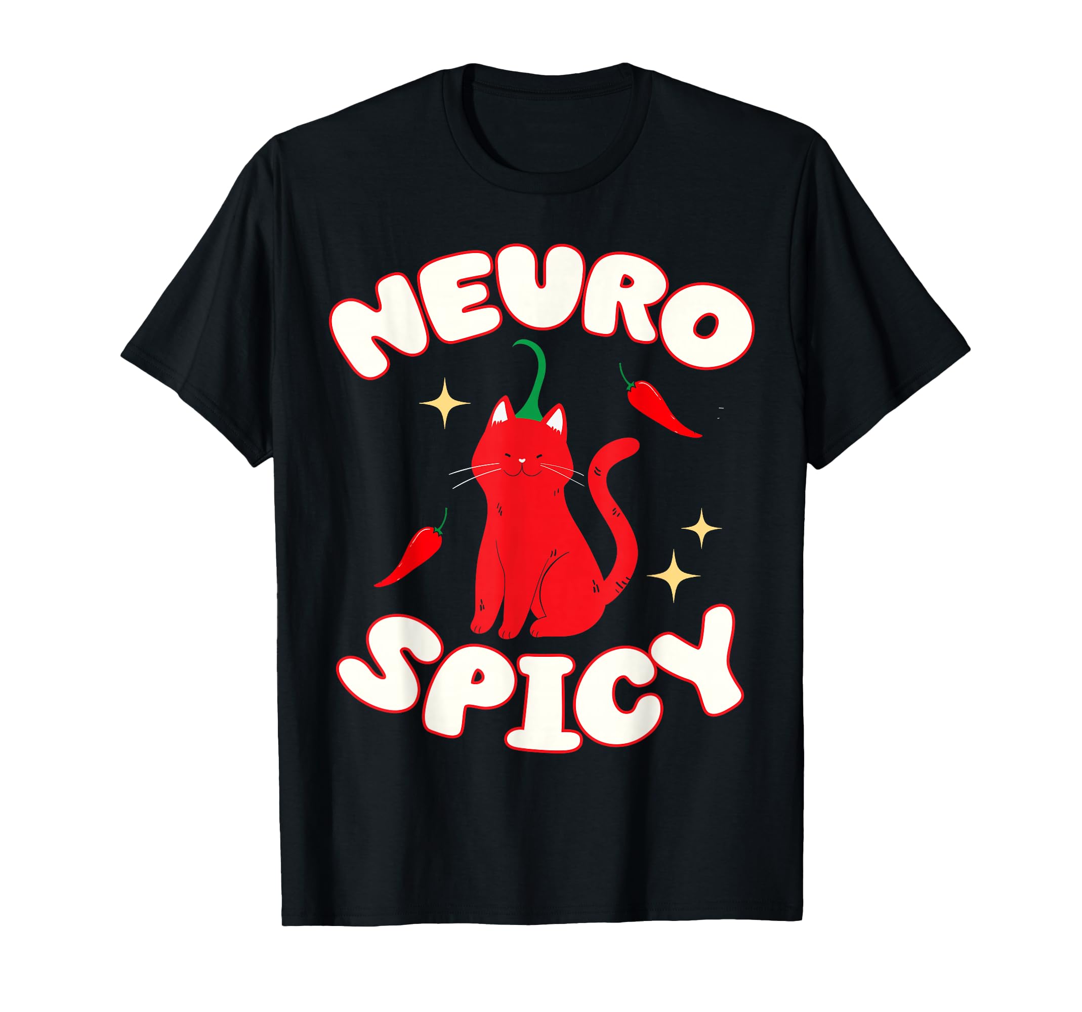 Neurospicy Funny Neurodivergent T-Shirt - Fun Novelty Design for Adults - T-Shirt, Sweatshirt, Hoodie