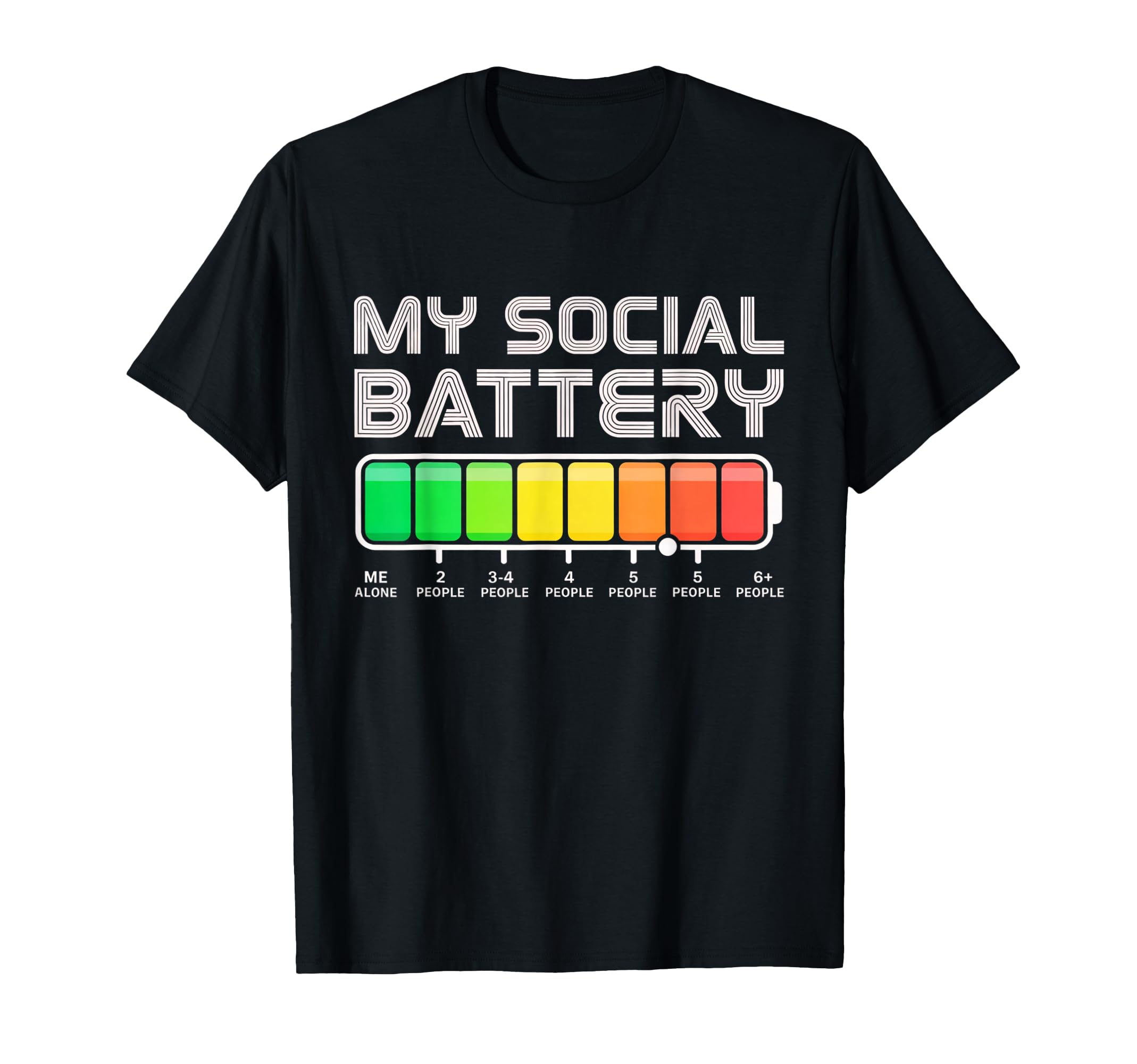 Social Battery Low Energy T-Shirt - Aesthetic Graphic for Adults - T-Shirt, Sweatshirt, Hoodie