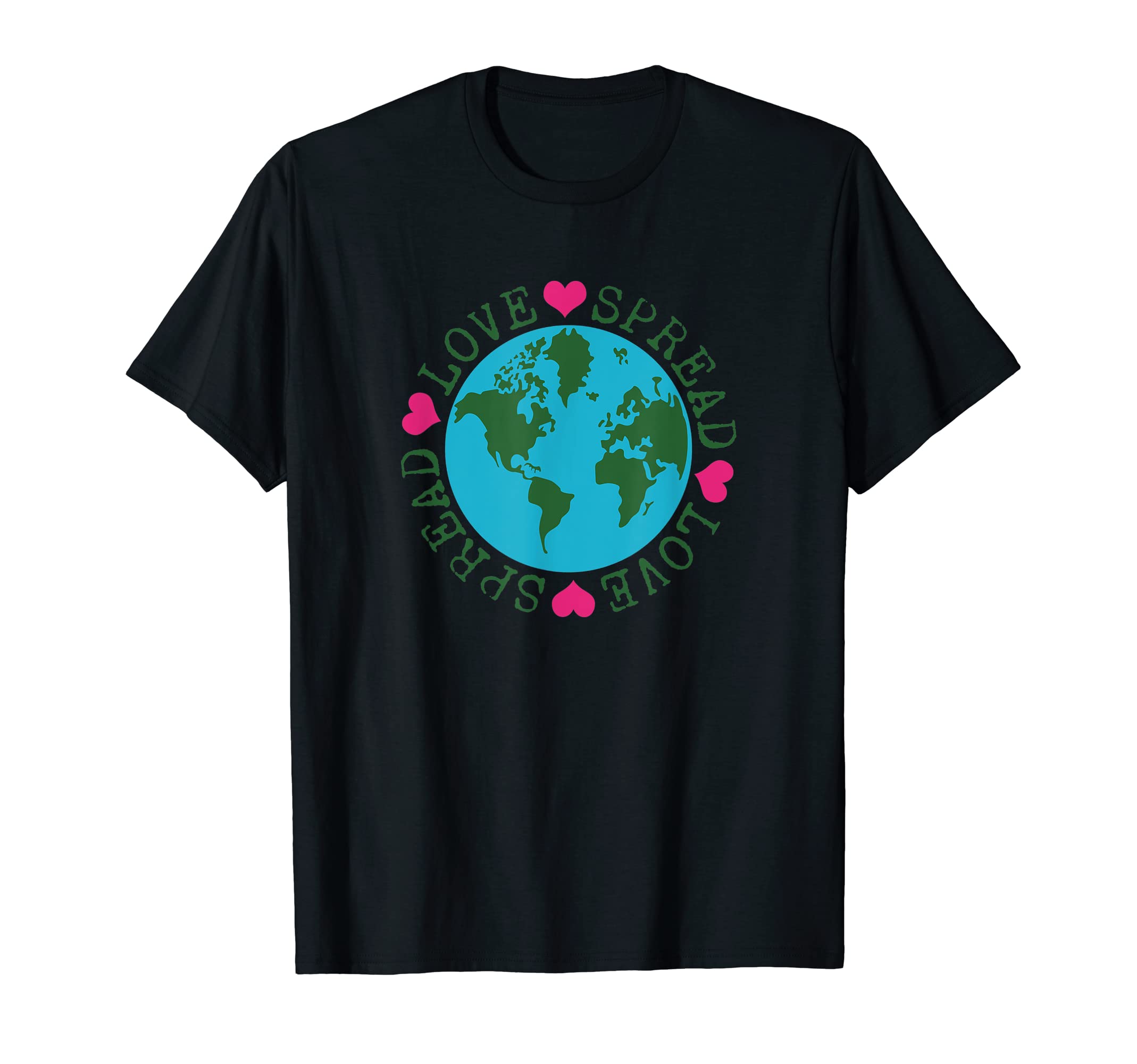 Spreadlove Spread Love Around World T-Shirt - Unique Graphic Unisex - T-Shirt, Sweatshirt, Hoodie