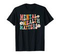 Groovy End Stigma Mental Illness Aware T-Shirt - Graphic Print Unisex - T-Shirt, Sweatshirt, Hoodie