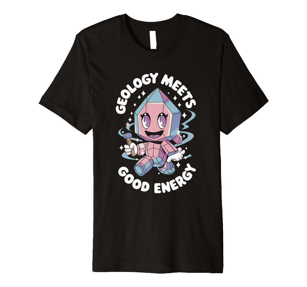 Healing Stone Crystals Energy Spiritual T-Shirt - Aesthetic Graphic Unisex - T-Shirt, Sweatshirt, Hoodie