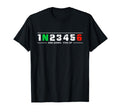1N23456 Motorcycle Shift Biker T-Shirt - Custom Art Print Unisex - T-Shirt, Sweatshirt, Hoodie