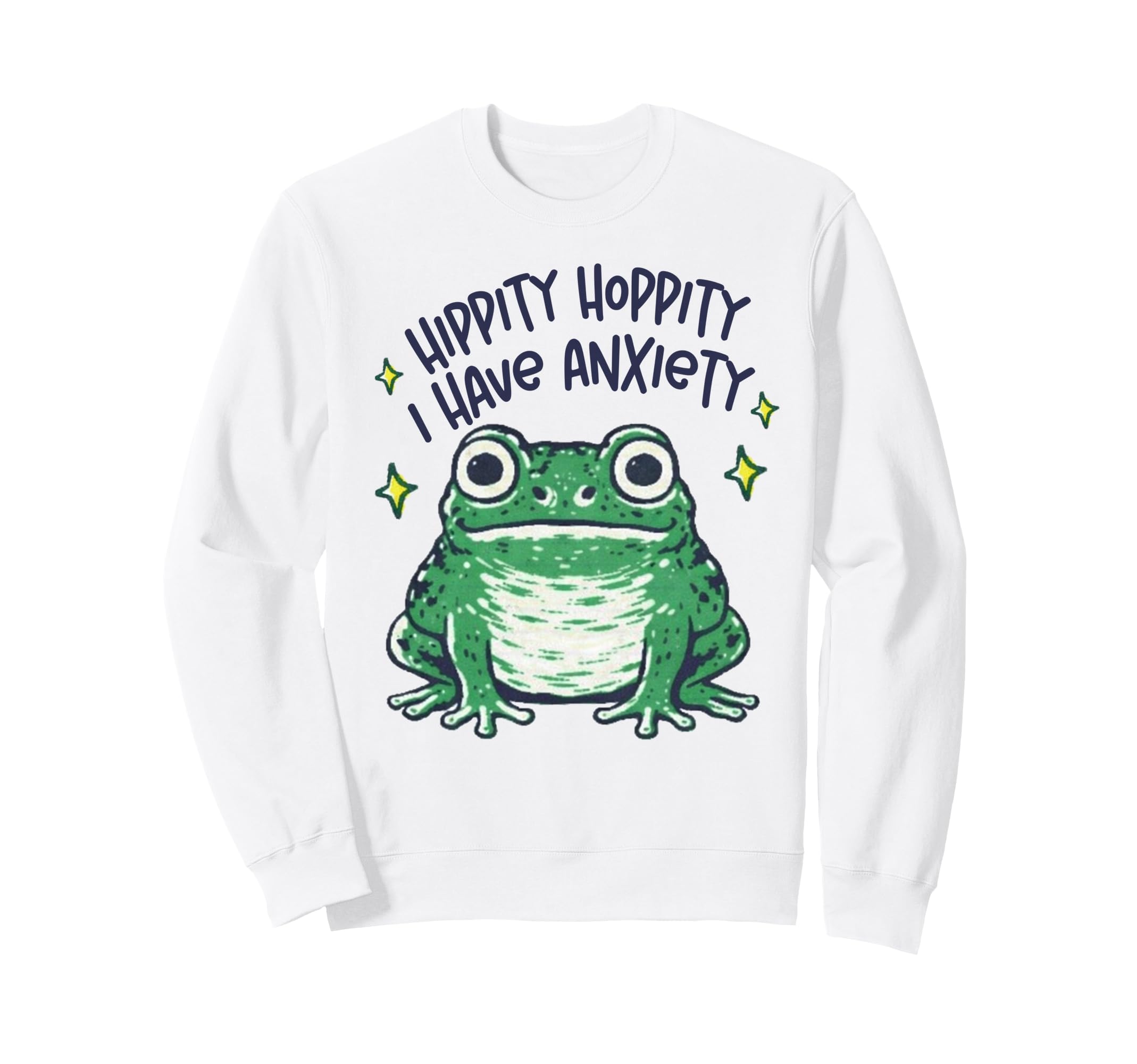 Mental Health Depression Frog Sweatshirt - Casual Everyday Wear for Adults - T-Shirt, Sweatshirt, Hoodie