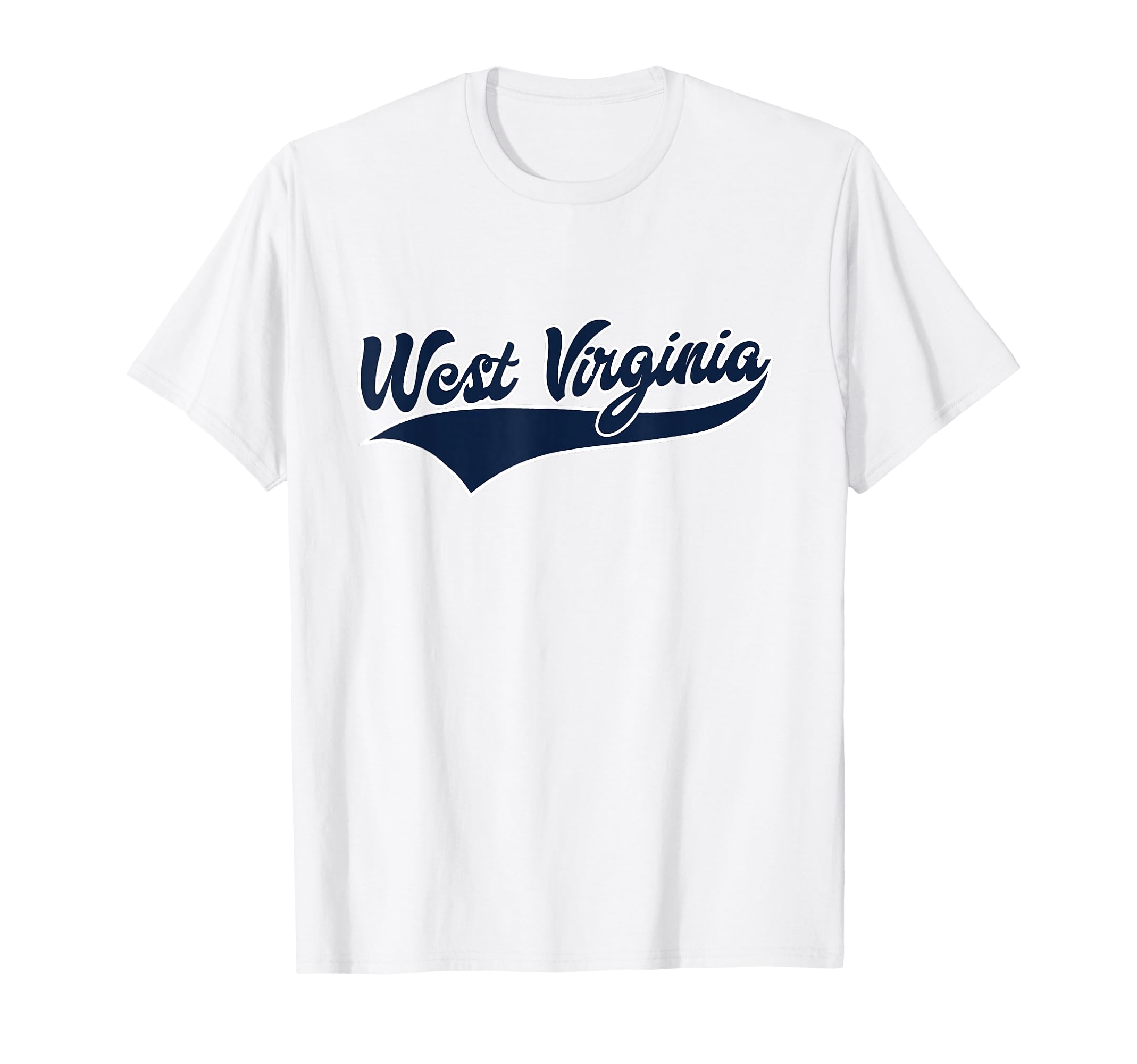 West Virginia Throwback T-Shirt - Minimalist Print Unisex - T-Shirt, Sweatshirt, Hoodie