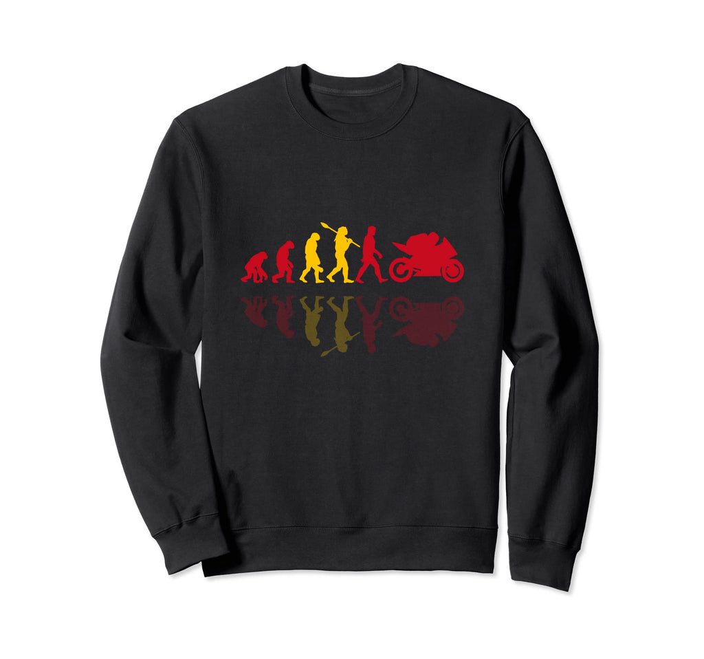 Motorcycle Evolution Shadow Spain Sweatshirt - Minimalist Print Men Women - T-Shirt, Sweatshirt, Hoodie