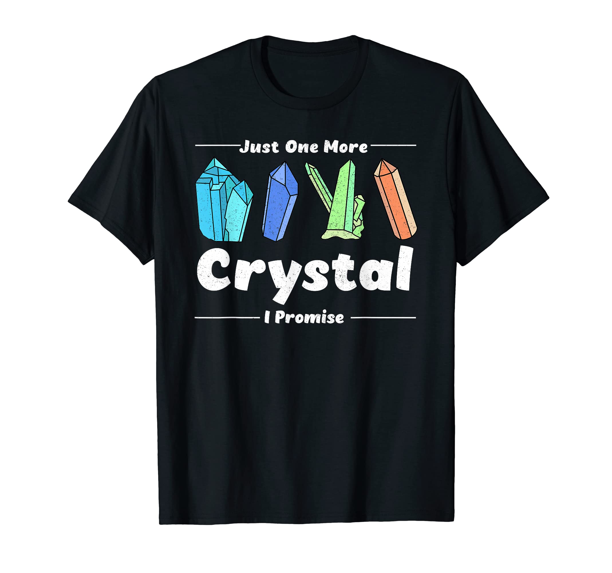 Funny Crystal Collector Art Energy T-Shirt - Minimalist Print for Adults - T-Shirt, Sweatshirt, Hoodie