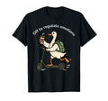 Off To Regulate Emotions Funny Goose T-Shirt - Unique Graphic Men Women - T-Shirt, Sweatshirt, Hoodie