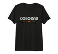 Cologne Germany 70S 80S Type Tri T-Shirt - Aesthetic Graphic for Adults - T-Shirt, Sweatshirt, Hoodie