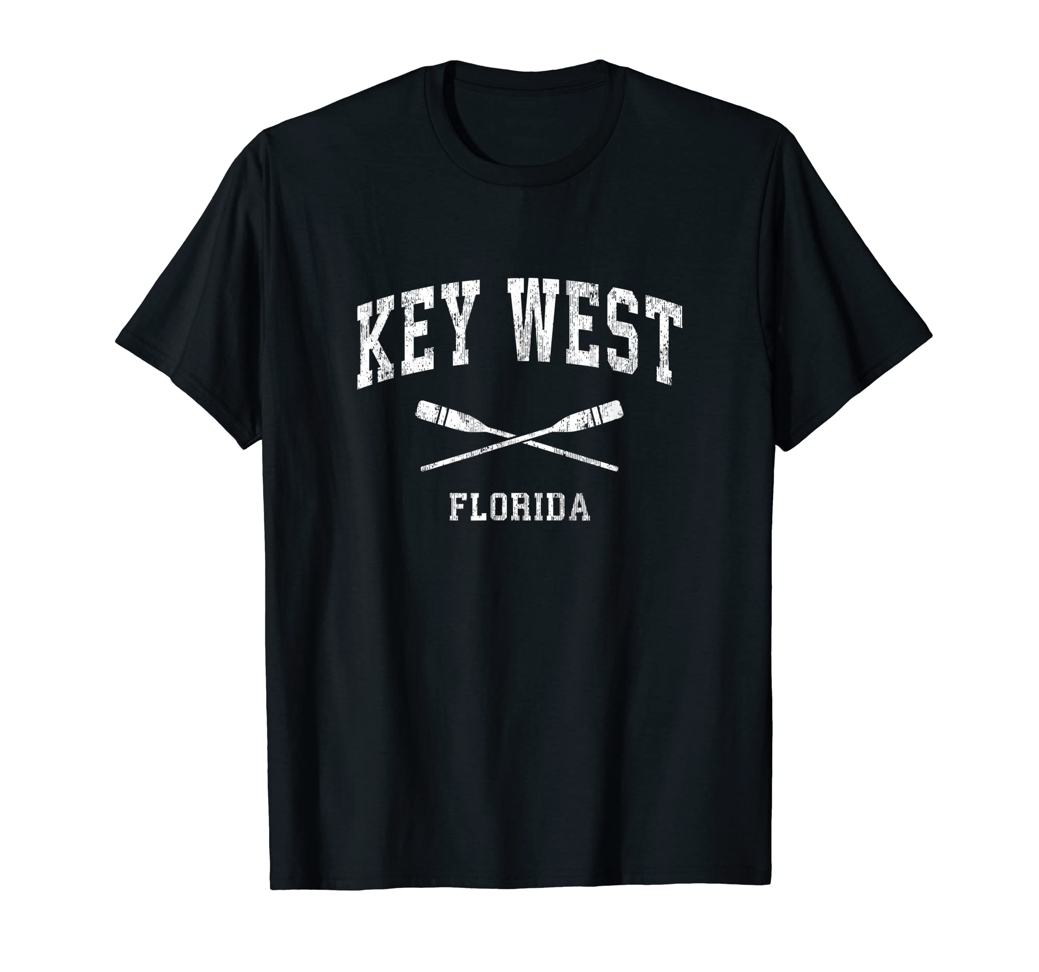 Key West Florida Nautical Paddles T-Shirt - Fun Novelty Design Men Women - T-Shirt, Sweatshirt, Hoodie
