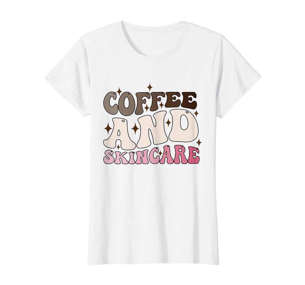 Coffee And Skincare Lovers T-Shirt - Aesthetic Graphic Men Women - T-Shirt, Sweatshirt, Hoodie