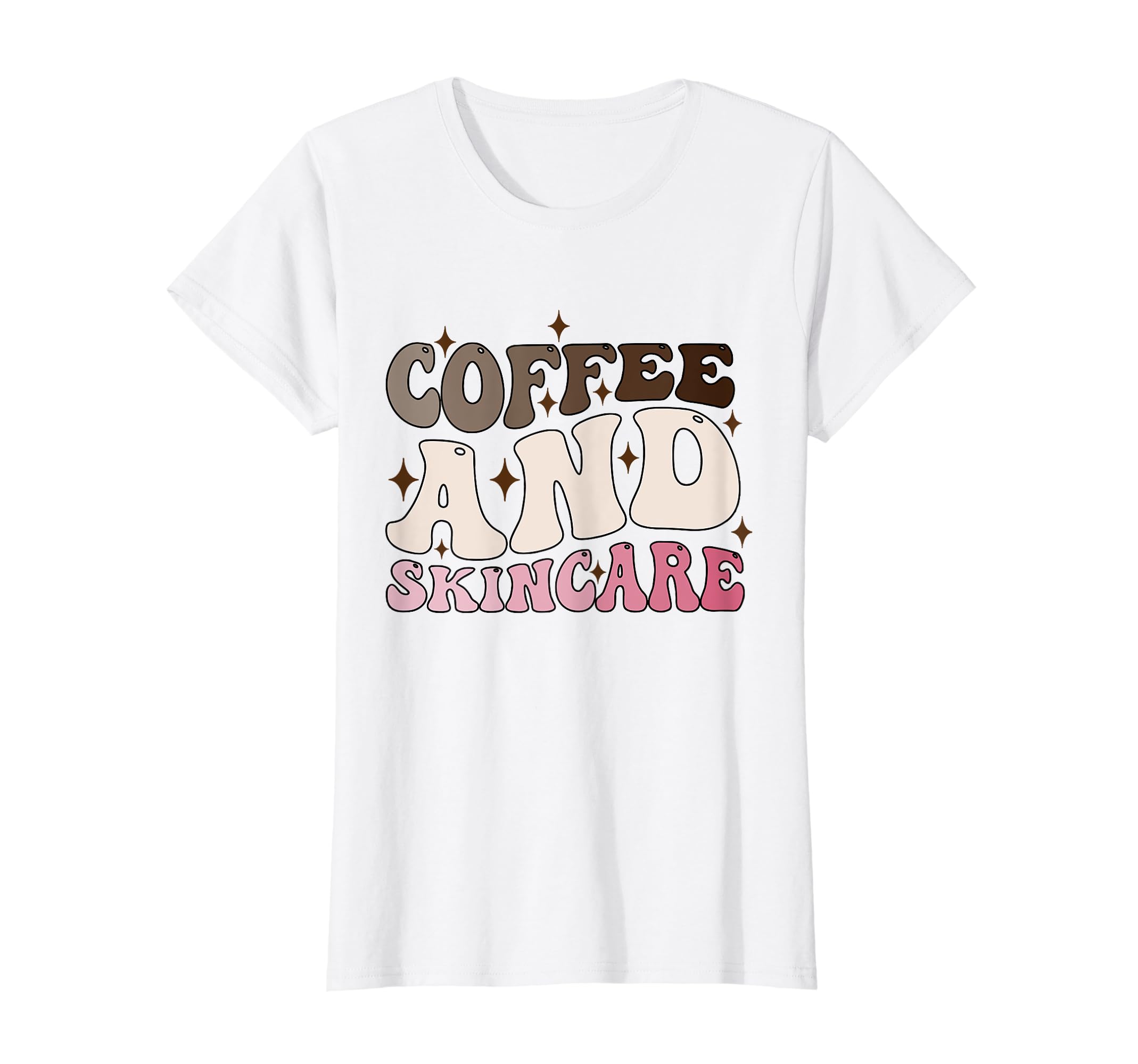 Coffee And Skincare Lovers T-Shirt - Aesthetic Graphic Men Women - T-Shirt, Sweatshirt, Hoodie