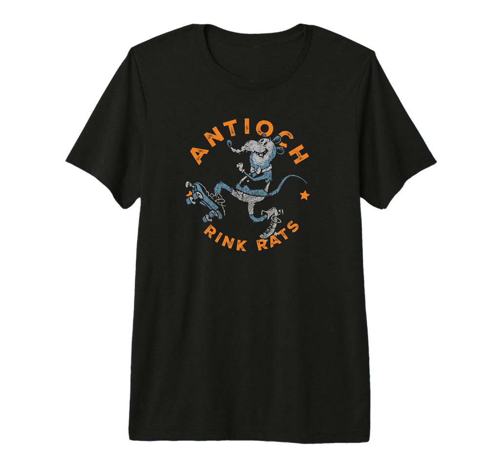 Roller Skating Rink Rat Antioch T-Shirt - Streetwear Style Men Women - T-Shirt, Sweatshirt, Hoodie