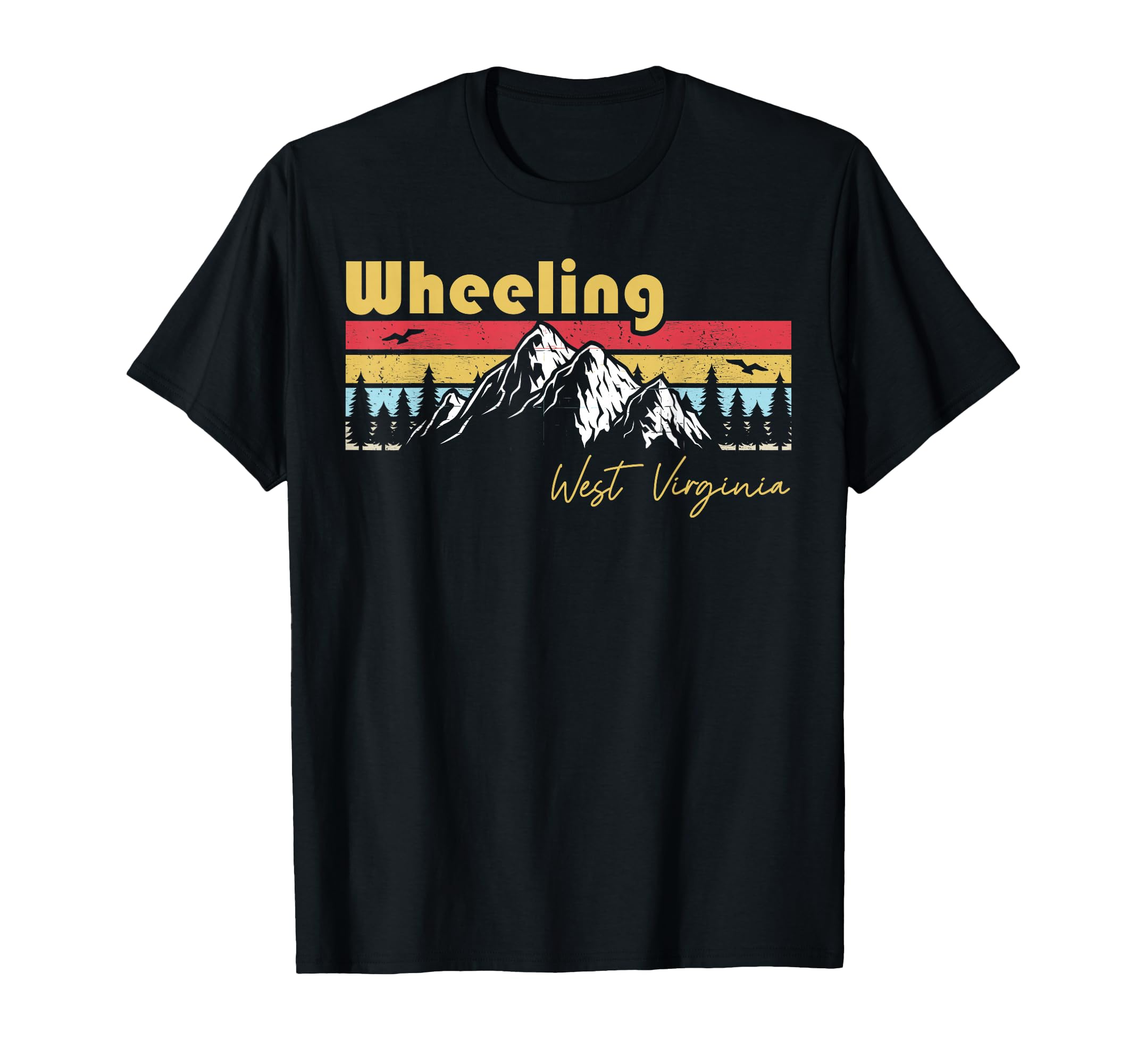 Wheeling West Virginia Roots Hometown T-Shirt - Custom Art Print Unisex - T-Shirt, Sweatshirt, Hoodie