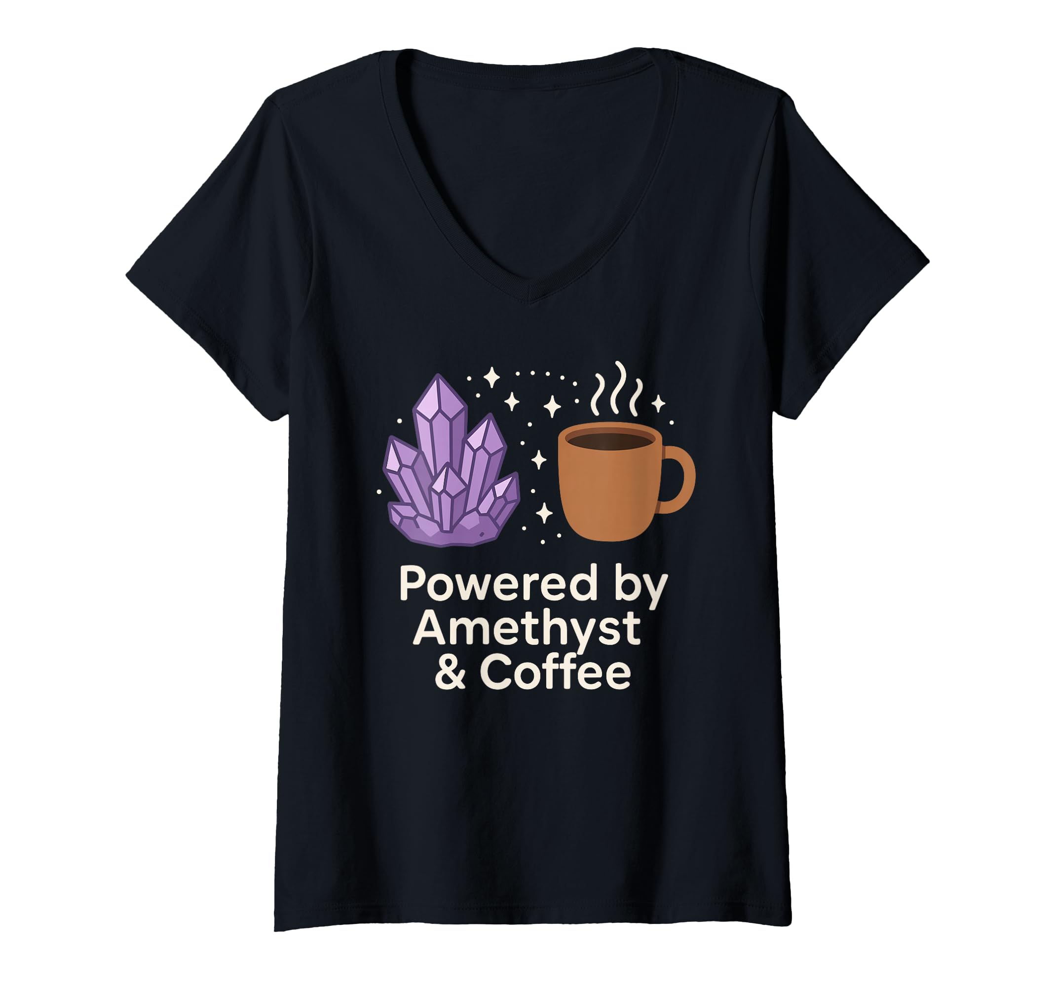 Womens Amethyst Addict Healing T-Shirt - Fun Novelty Design Men Women - T-Shirt, Sweatshirt, Hoodie