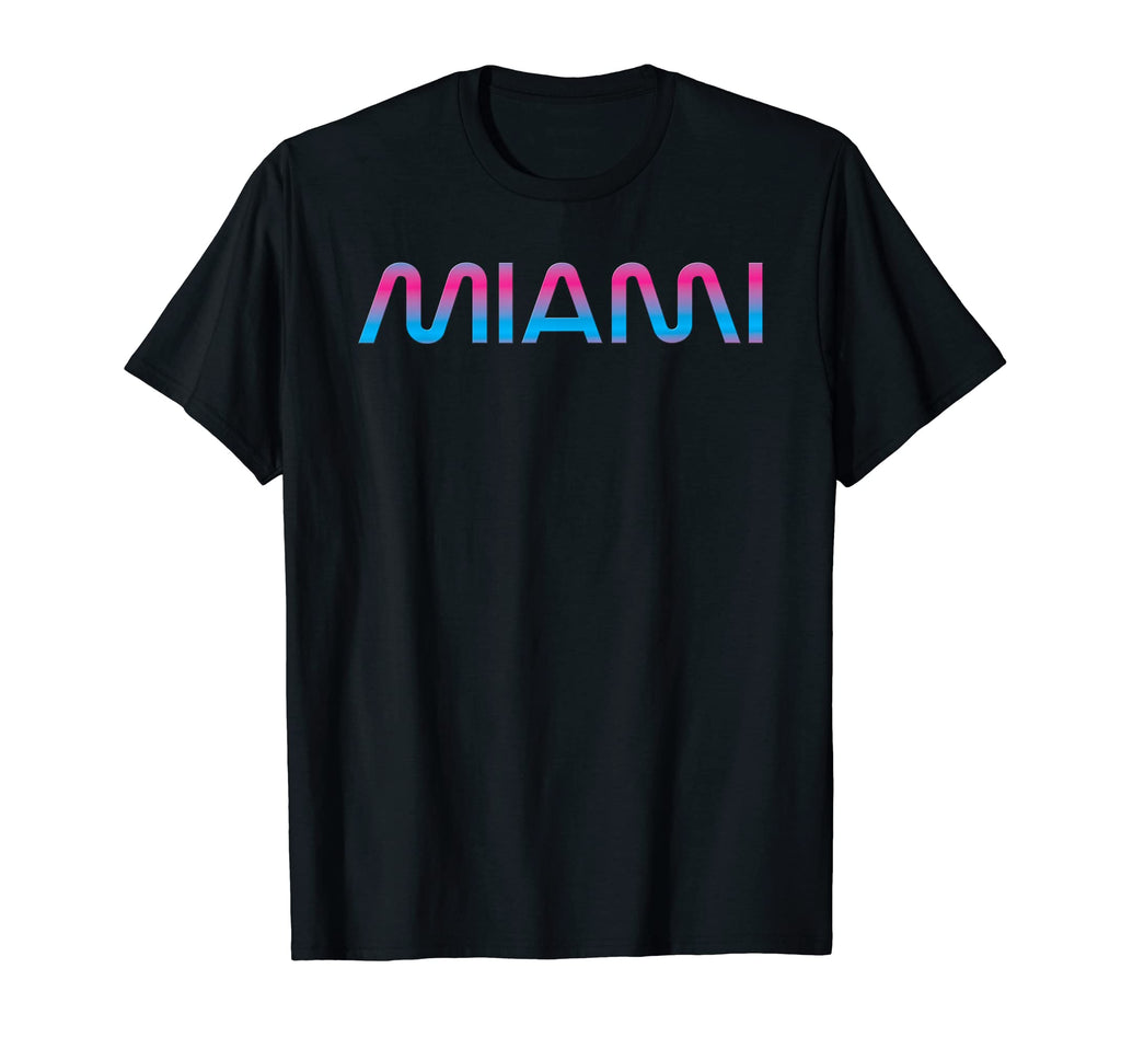 Miami Florida Vaperwave Synthwave T-Shirt - Aesthetic Graphic for Adults - T-Shirt, Sweatshirt, Hoodie