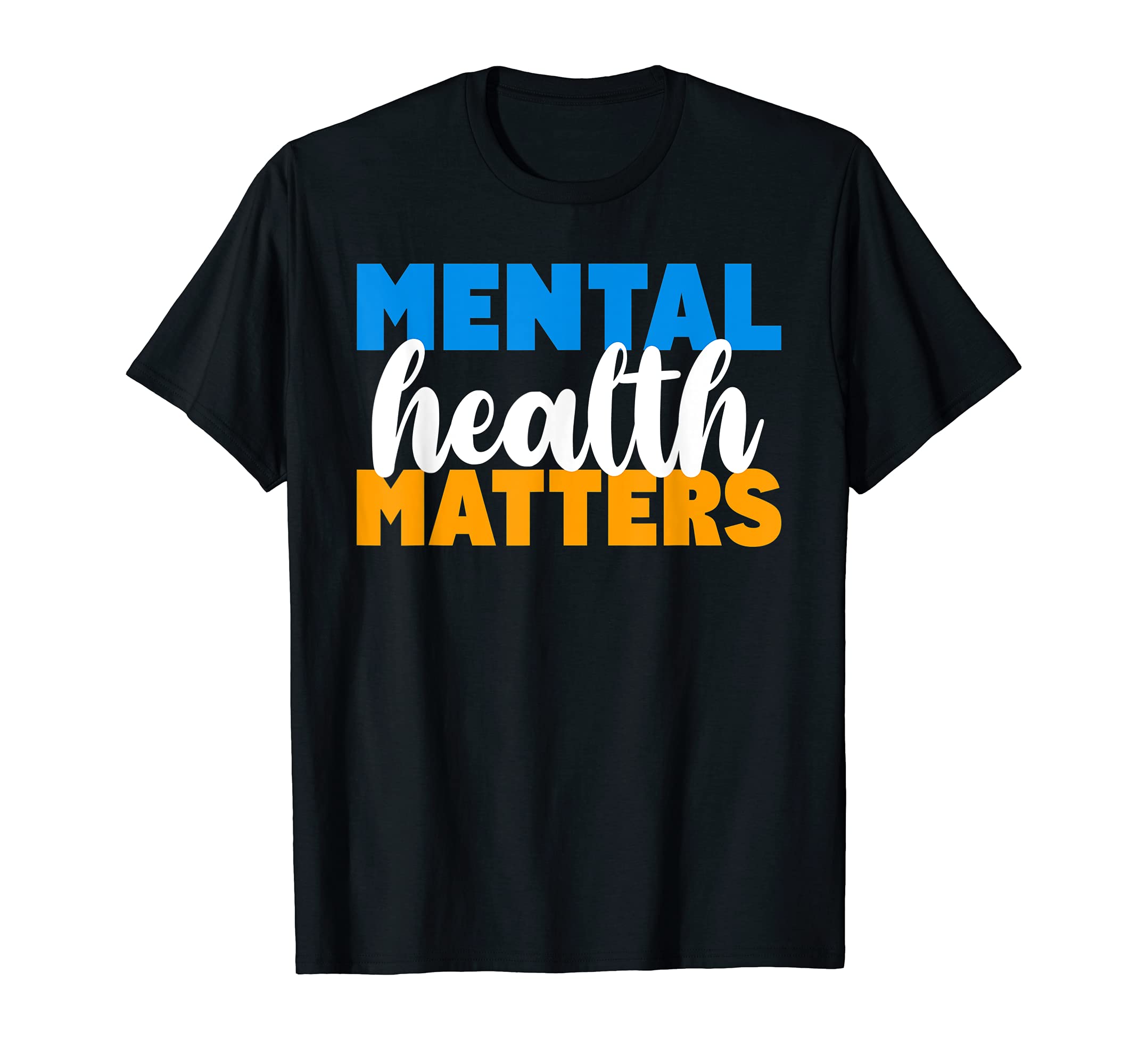 Mental Health Matters Mental Health T-Shirt - Minimalist Print Men Women - T-Shirt, Sweatshirt, Hoodie