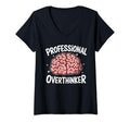 Womens Professional Overthinker Anxiety T-Shirt - Graphic Print Unisex - T-Shirt, Sweatshirt, Hoodie