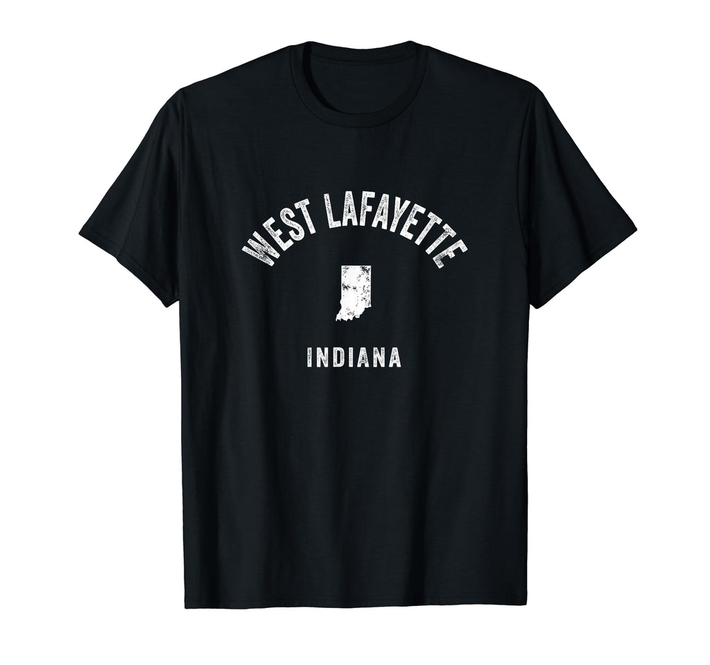 West Lafayette Indiana 70S Athletic T-Shirt - Trendy Graphic Men Women - T-Shirt, Sweatshirt, Hoodie