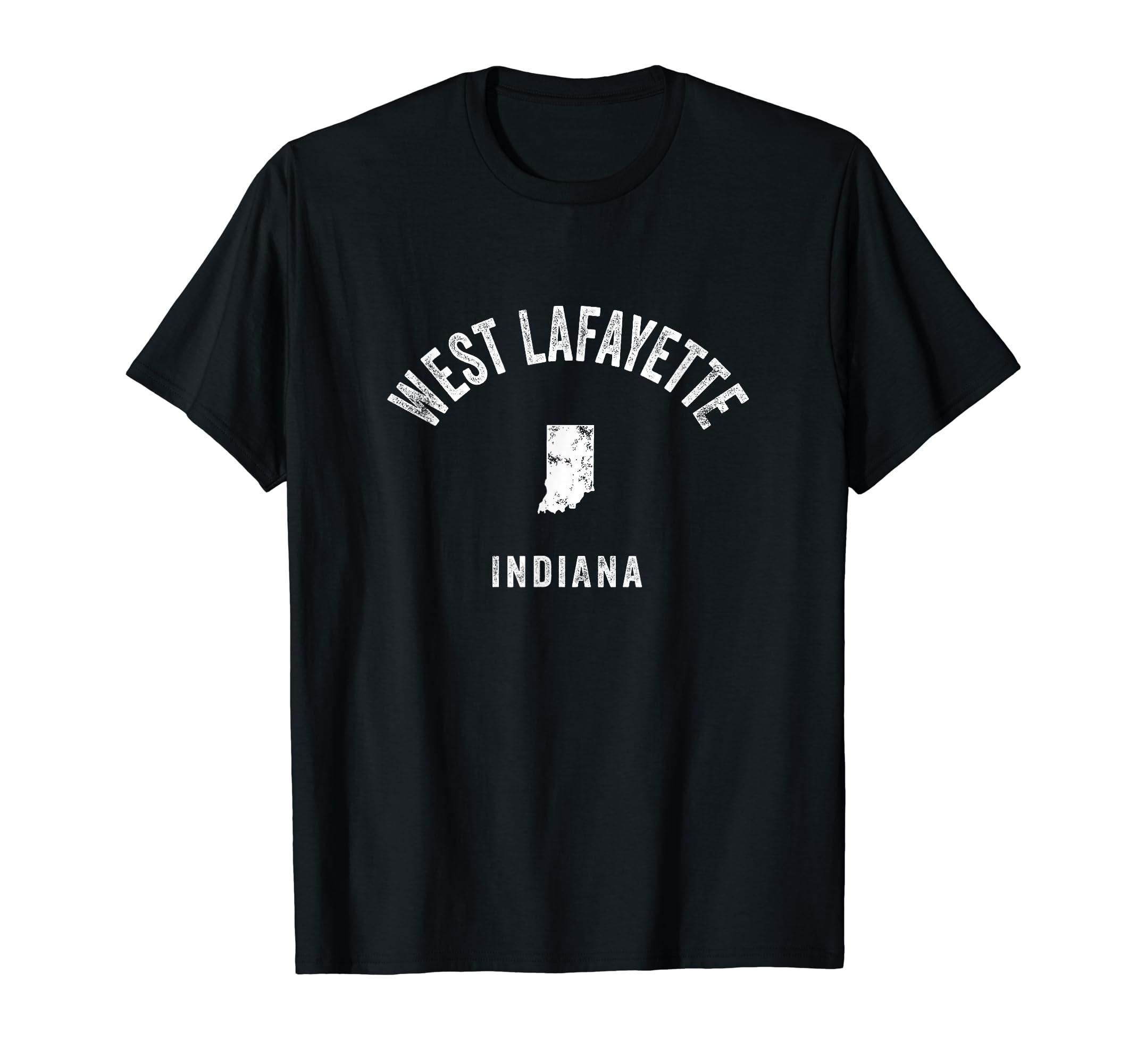 West Lafayette Indiana 70S Athletic T-Shirt - Trendy Graphic Men Women - T-Shirt, Sweatshirt, Hoodie
