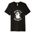 Overthinkers Spooky Halloween Anxiety T-Shirt - Minimalist Print Men Women - T-Shirt, Sweatshirt, Hoodie