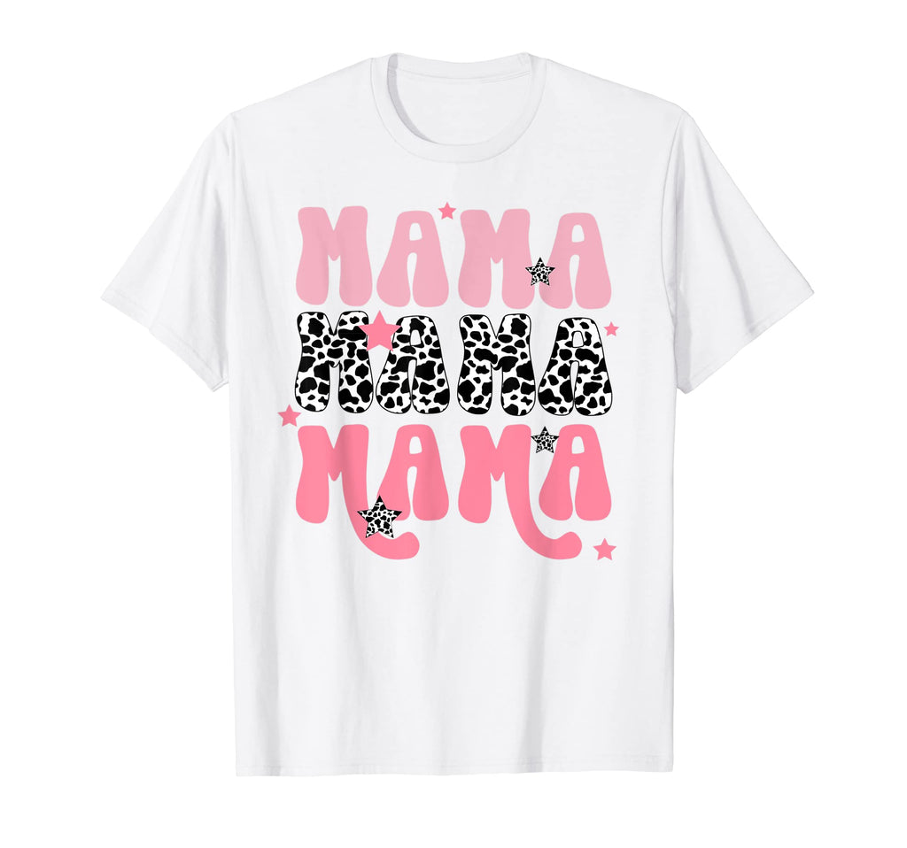 Leopard Mom Mama Western Mothers Day T-Shirt - Custom Art Print Unisex - T-Shirt, Sweatshirt, Hoodie