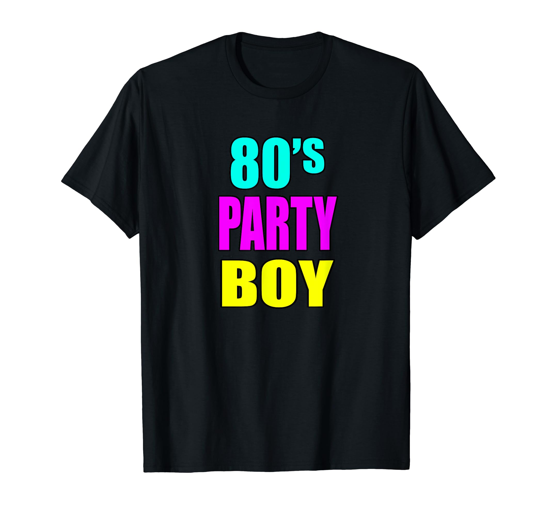 80S Party 1980S Neon Or Prom Party T-Shirt - Unique Graphic for Adults - T-Shirt, Sweatshirt, Hoodie