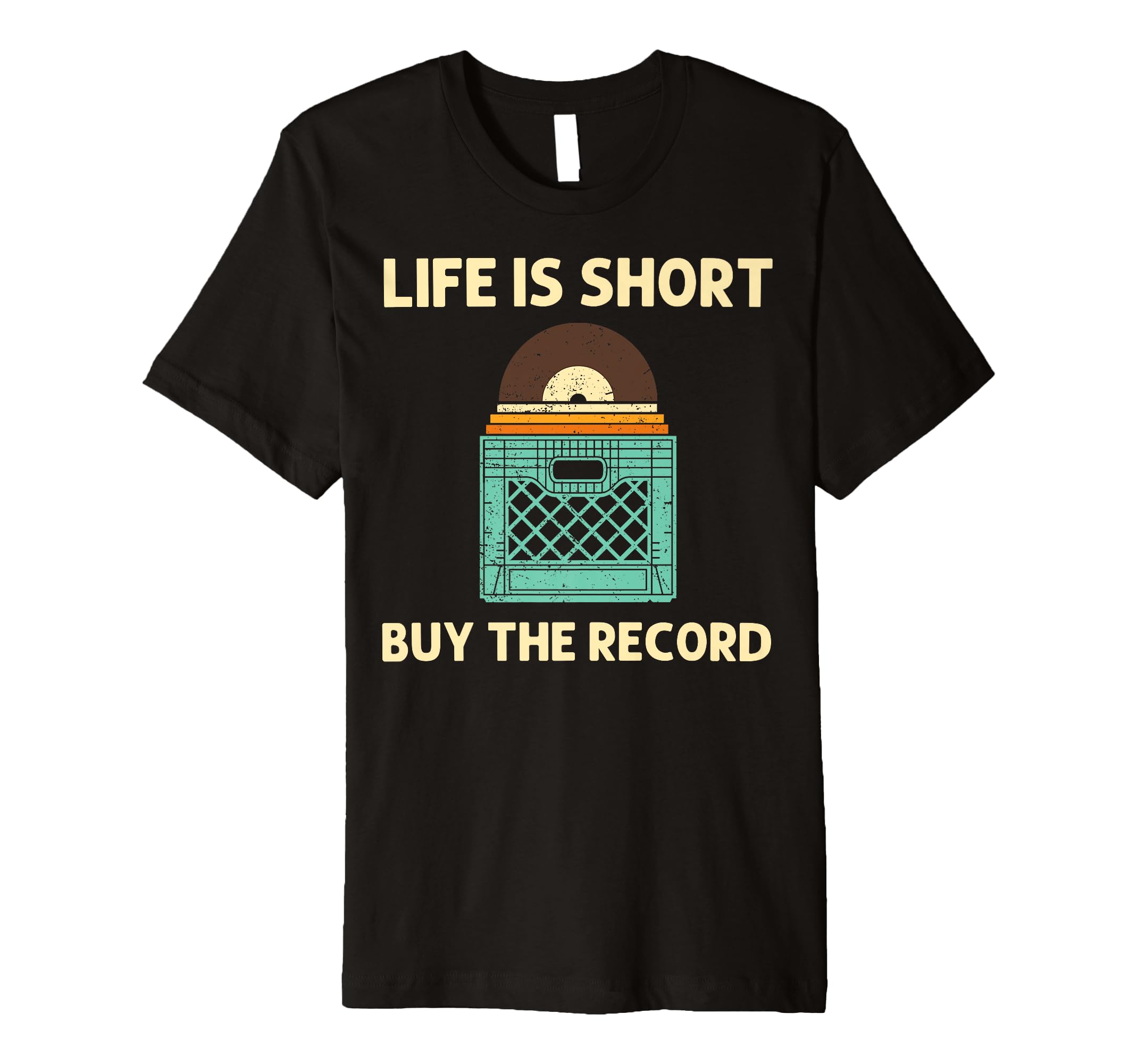 Vinyl Dj Vinyl Record Lovers Music T-Shirt - Streetwear Style for Adults - T-Shirt, Sweatshirt, Hoodie