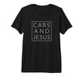 Cars And Jesus Minimal Hot Rod T-Shirt - Casual Everyday Wear Men Women - T-Shirt, Sweatshirt, Hoodie