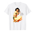 Bikini Pinup Art Crystal Ball Pin Up T-Shirt - Aesthetic Graphic Men Women - T-Shirt, Sweatshirt, Hoodie