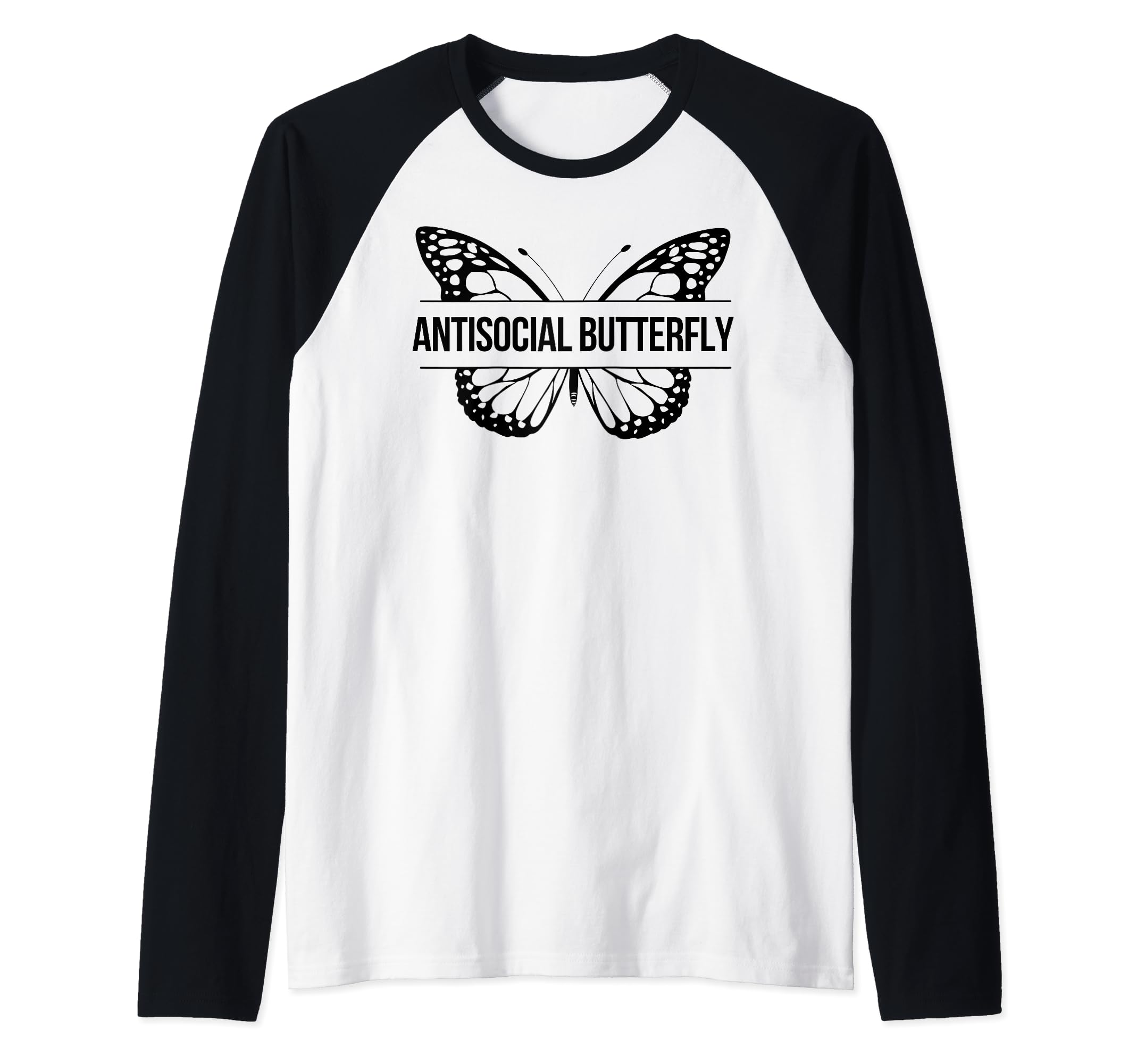 Funny Antisocial Butterfly Sassy Lovers T-Shirt - Graphic Print Men Women - T-Shirt, Sweatshirt, Hoodie