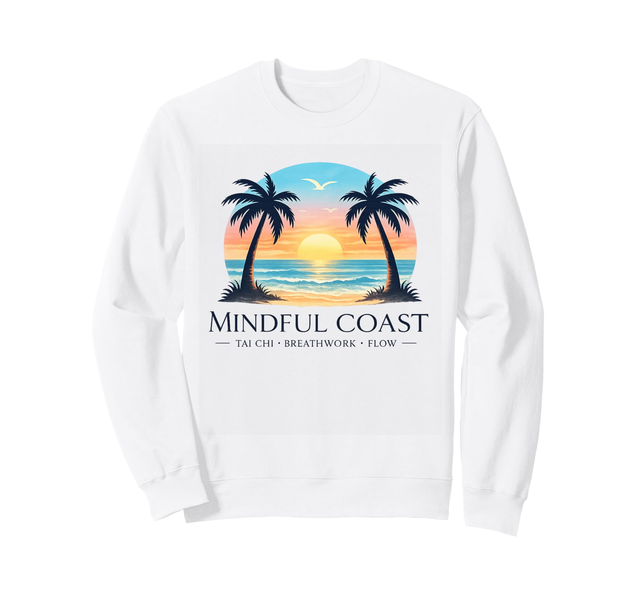 Breathwork Meditation Mindfulness Sweatshirt - Trendy Graphic for Adults - T-Shirt, Sweatshirt, Hoodie