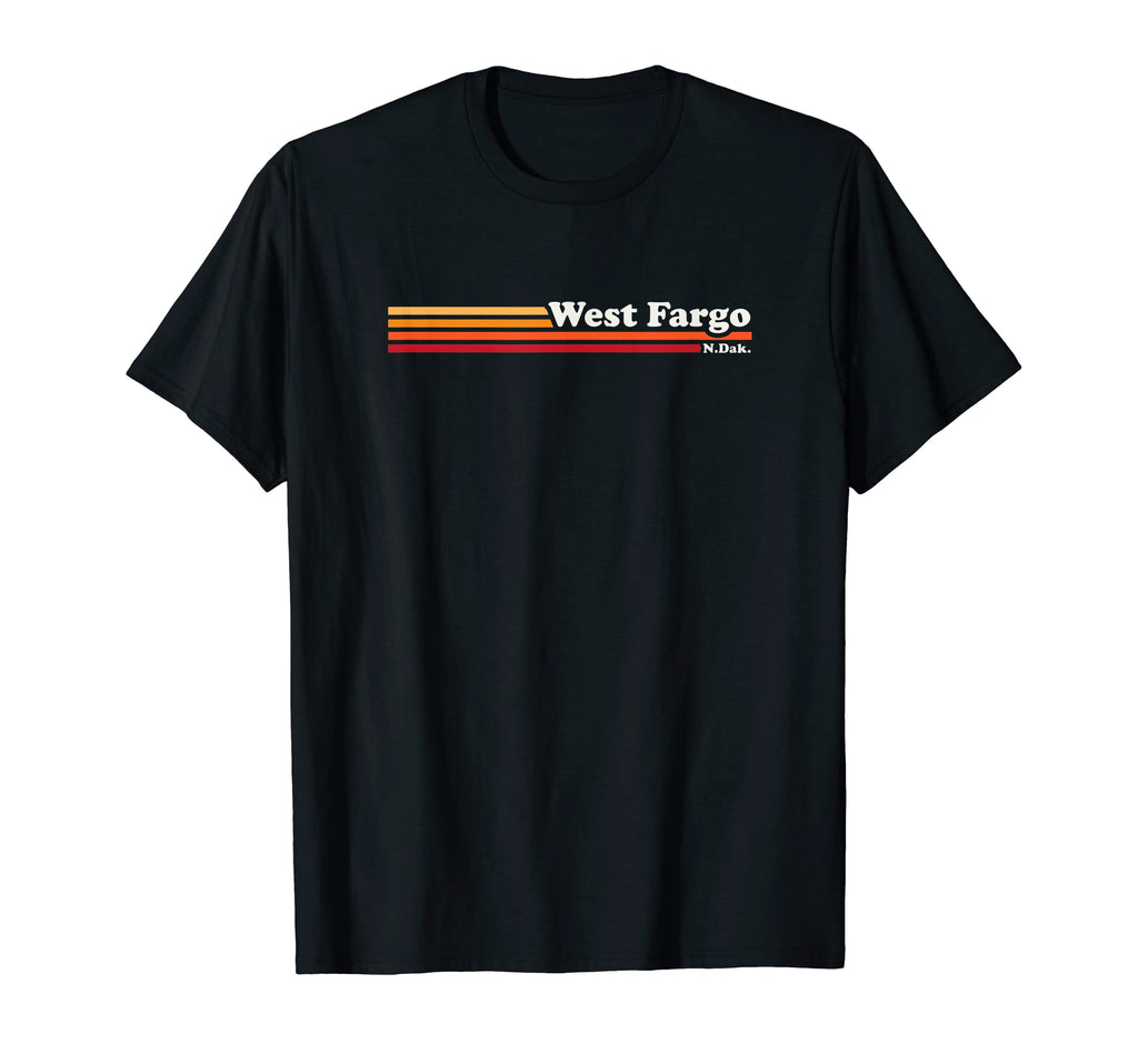 1980S West Fargo North Dakota T-Shirt - Graphic Print Unisex - T-Shirt, Sweatshirt, Hoodie
