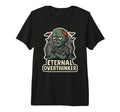 Eternal Overthinker Green Zombie Tri T-Shirt - Minimalist Print Unisex - T-Shirt, Sweatshirt, Hoodie