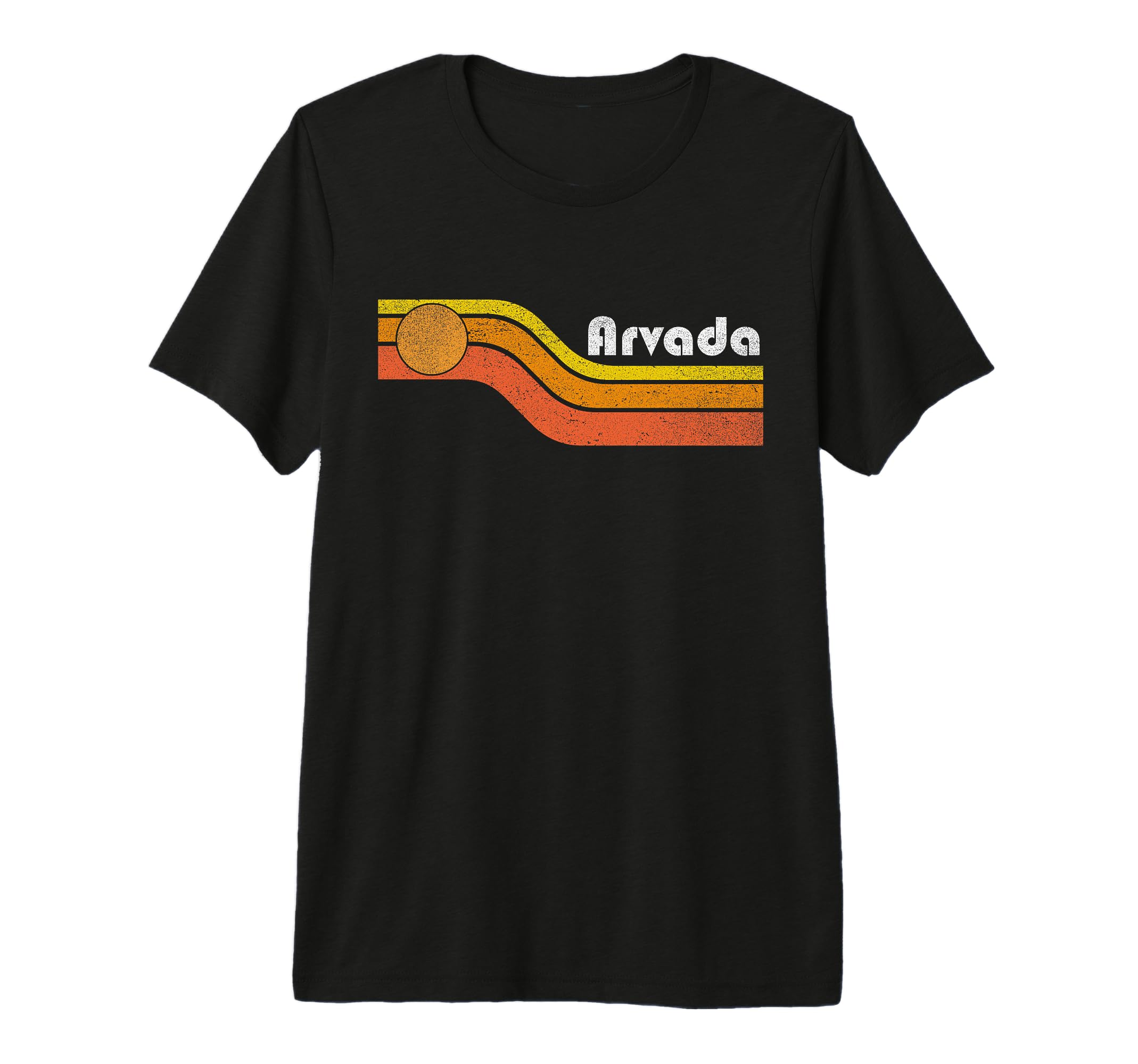 Arvada 70S 80S Tri Blend T-Shirt - Graphic Print Men Women - T-Shirt, Sweatshirt, Hoodie