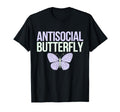 Antisocial Butterfly T-Shirt - Casual Everyday Wear for Adults - T-Shirt, Sweatshirt, Hoodie