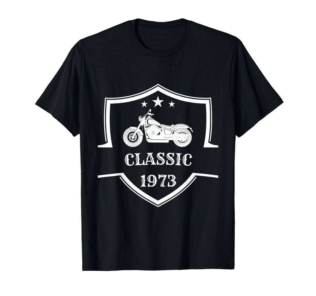 1973 Motorcycle Biker T-Shirt - Trendy Graphic for Adults - T-Shirt, Sweatshirt, Hoodie