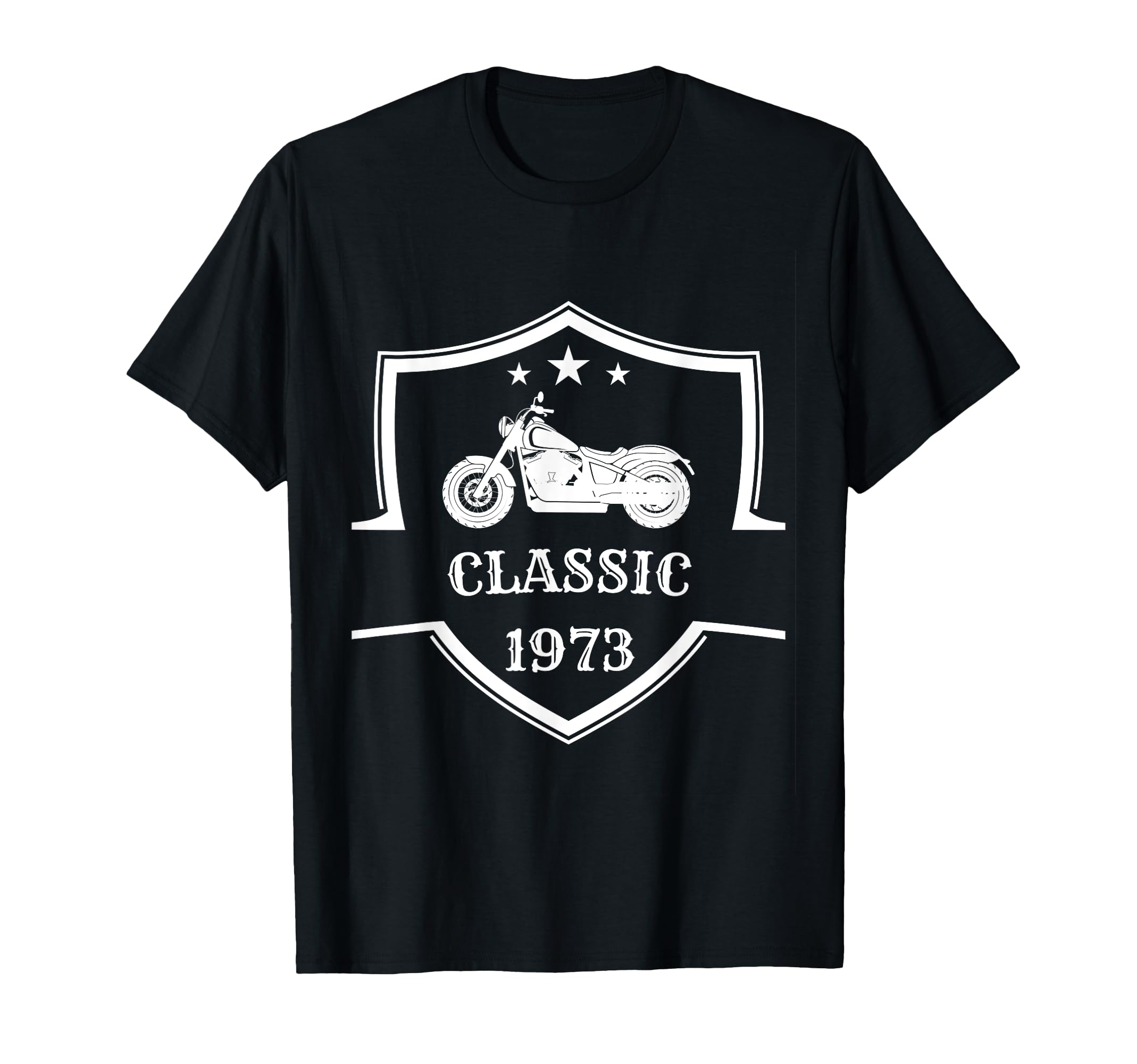 1973 Motorcycle Biker T-Shirt - Custom Art Print for Adults - T-Shirt, Sweatshirt, Hoodie