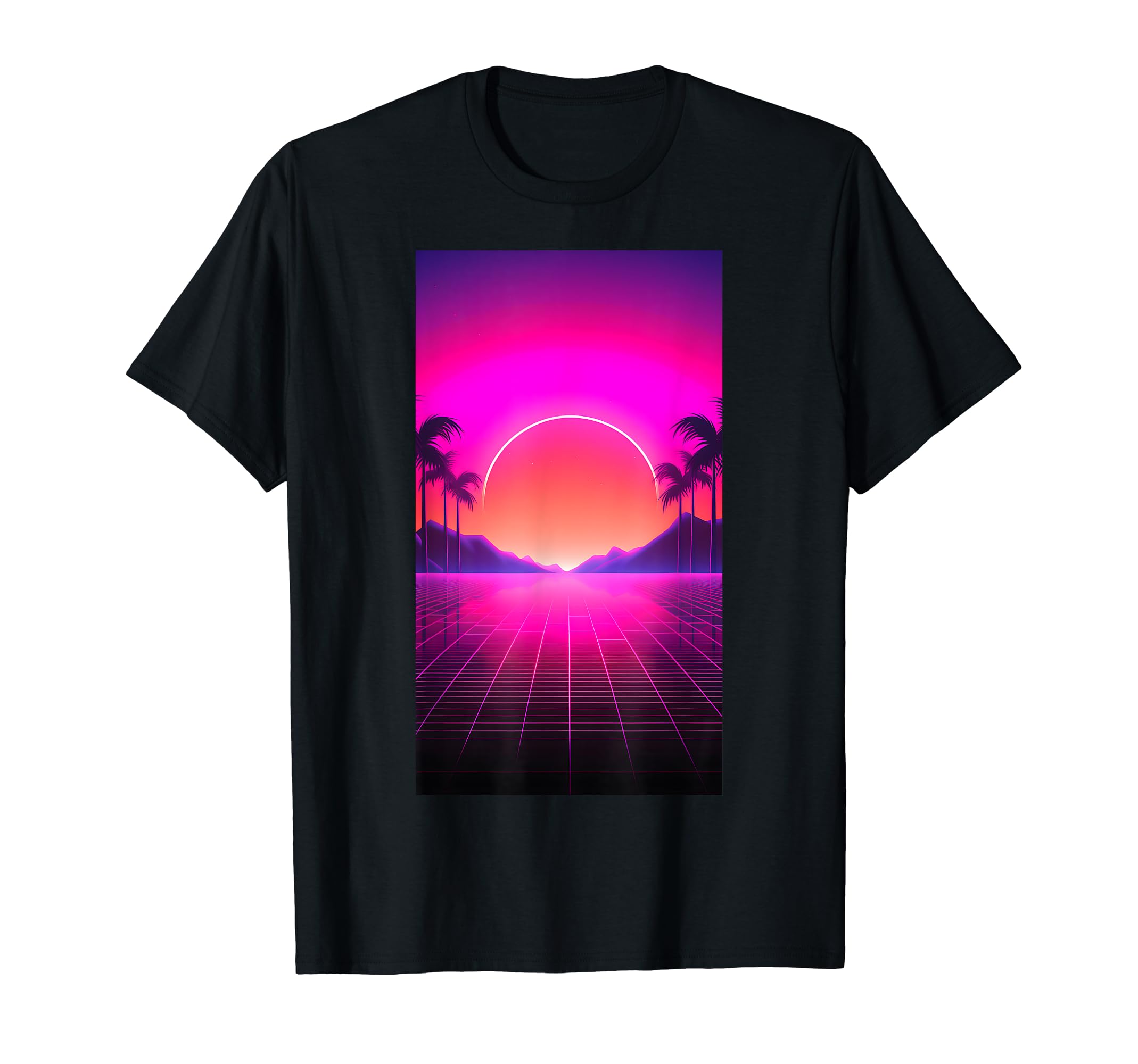 Retrowave 80S Vaporwave Synthwave T-Shirt - Aesthetic Graphic Men Women - T-Shirt, Sweatshirt, Hoodie