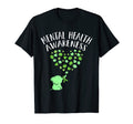 Mental Health Awareness Ribbon T-Shirt - Minimalist Print for Adults - T-Shirt, Sweatshirt, Hoodie