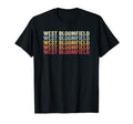 West Bloomfield Michigan West Bloomfield T-Shirt - Minimalist Print Unisex - T-Shirt, Sweatshirt, Hoodie