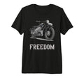 Motorcycle Motorbike Biker Tri Blend T-Shirt - Custom Art Print Men Women - T-Shirt, Sweatshirt, Hoodie