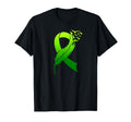 Mental Health Green Bow Birds Mental T-Shirt - Aesthetic Graphic Unisex - T-Shirt, Sweatshirt, Hoodie