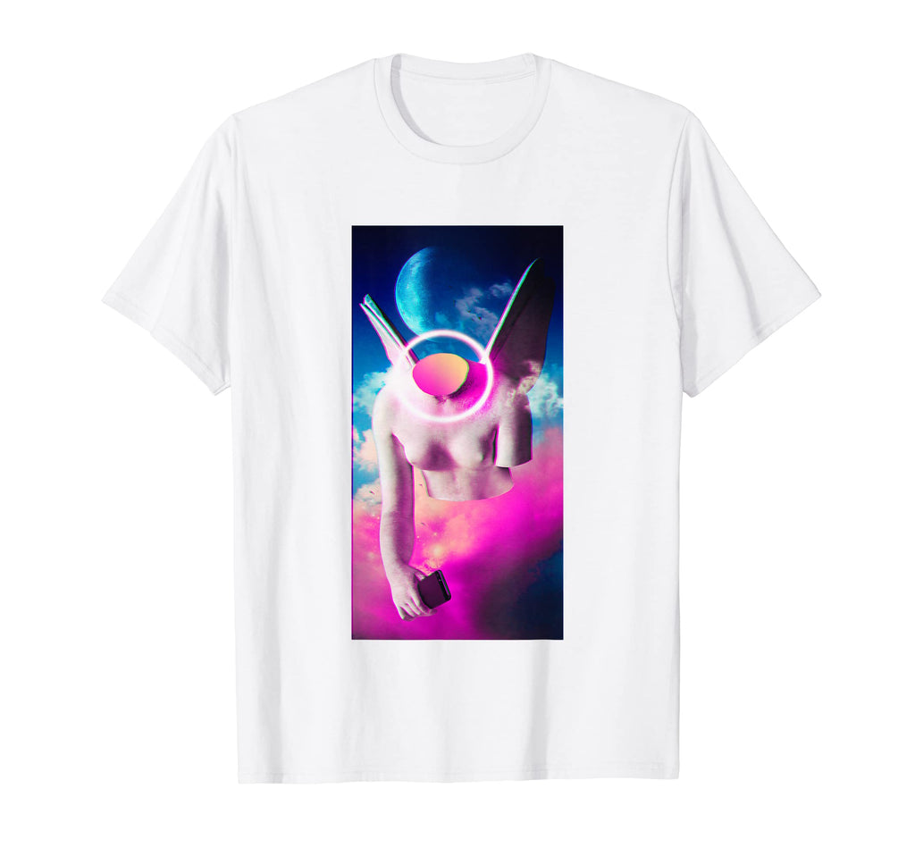 Aesthetic Vaporwave Synthwave Retrowave T-Shirt - Minimalist Print Unisex - T-Shirt, Sweatshirt, Hoodie