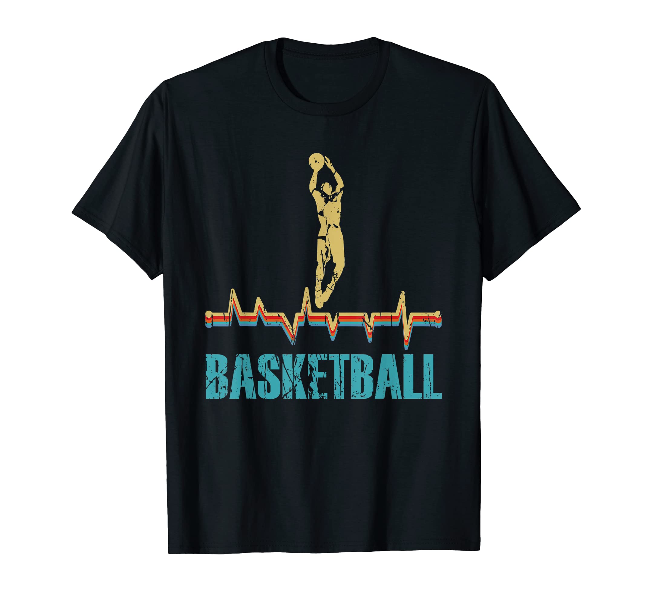 Basketball Basketball Hoop Gift T-Shirt - Aesthetic Graphic Men Women - T-Shirt, Sweatshirt, Hoodie