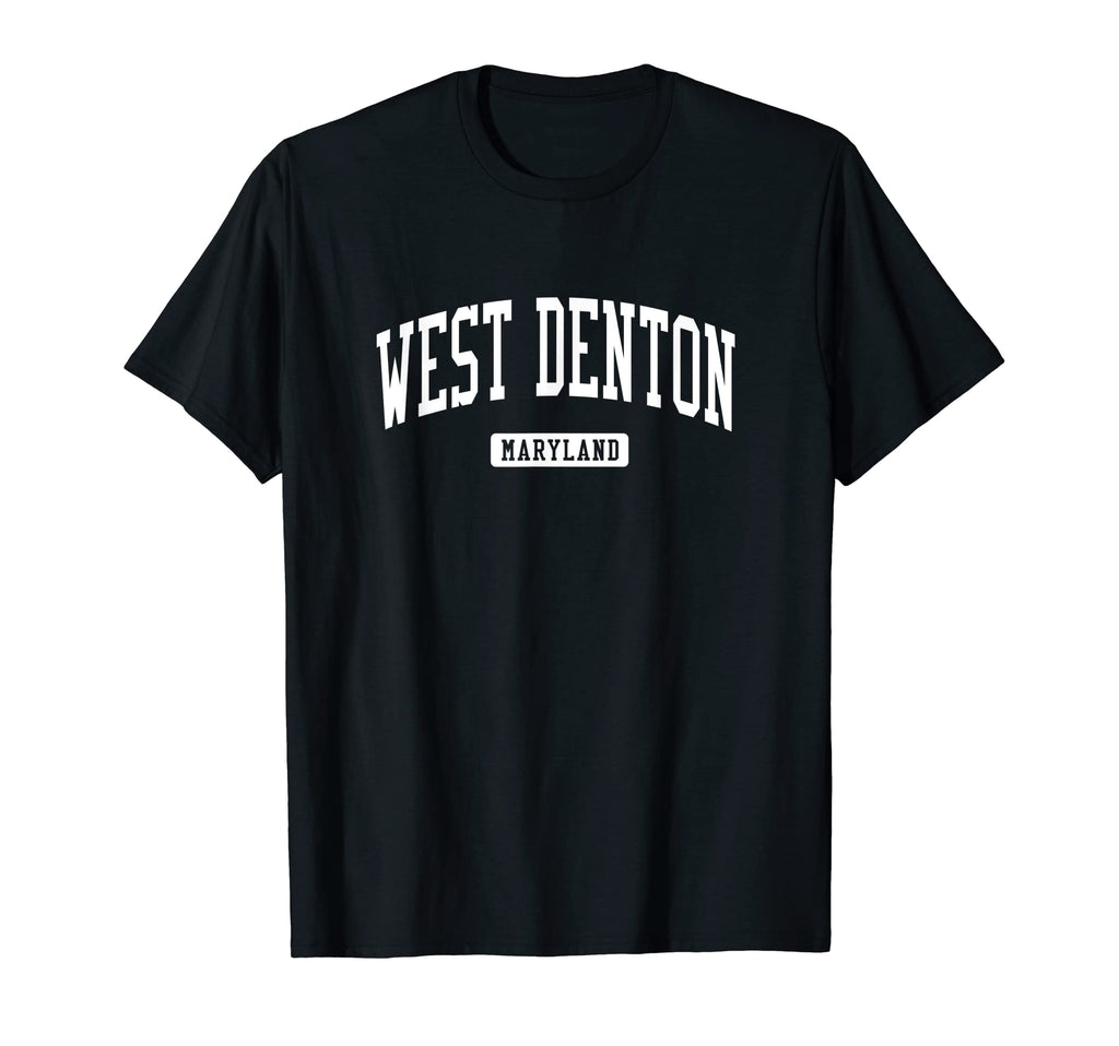 West Denton Maryland Md Athletic Sports T-Shirt - Trendy Graphic Unisex - T-Shirt, Sweatshirt, Hoodie