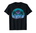 Gg Miami Synthwave Vaporwave Sun Palm T-Shirt - Graphic Print Men Women - T-Shirt, Sweatshirt, Hoodie