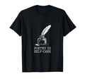 Quill Poetry Is Self Care Aesthetic T-Shirt - Unique Graphic for Adults - T-Shirt, Sweatshirt, Hoodie