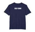 Self Care Mens Big And Tall Navy Blue T-Shirt - Graphic Print for Adults - T-Shirt, Sweatshirt, Hoodie